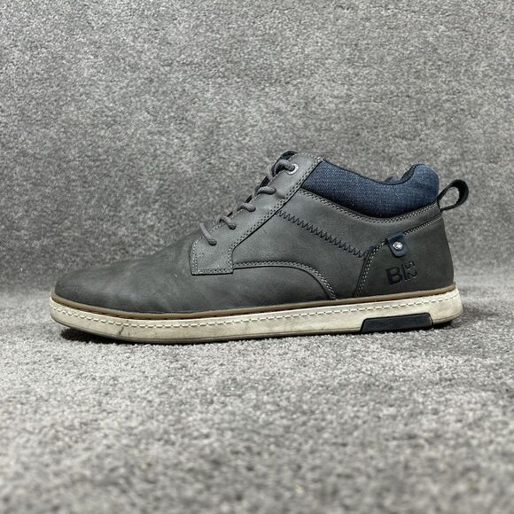 B-52 By Bullboxer Delta Men’s Size 12 Gray Blue Casual Business Shoes Used main image 7